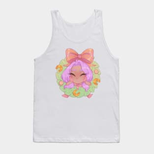 Imogen Christmas wreath Tank Top